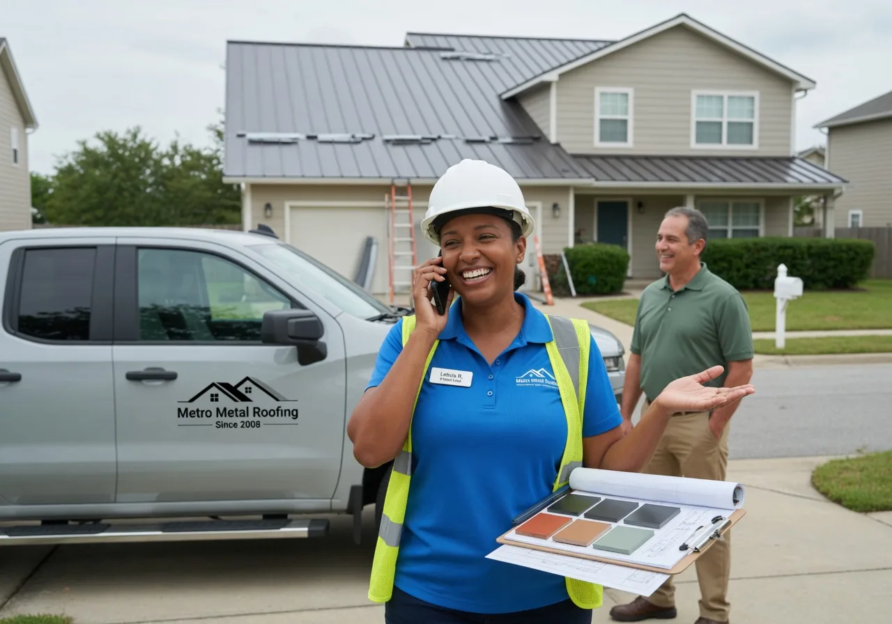 Storm Damage Metal Roof Repair in Knoxville, PA